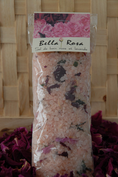 La bella rosa (rose et lavande)